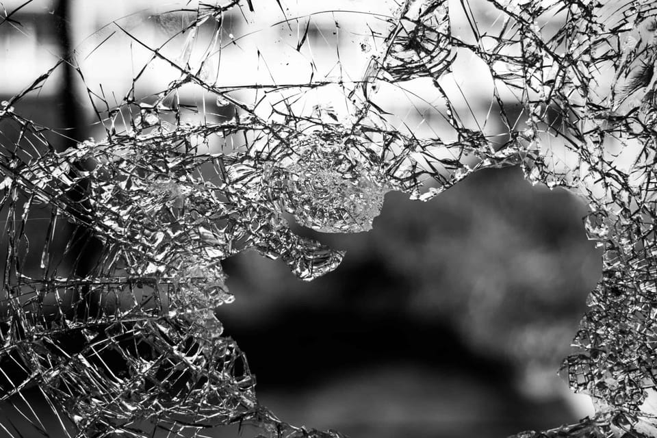 Broken Glass - Photo by Jilbert Ebrahimi on Unsplash