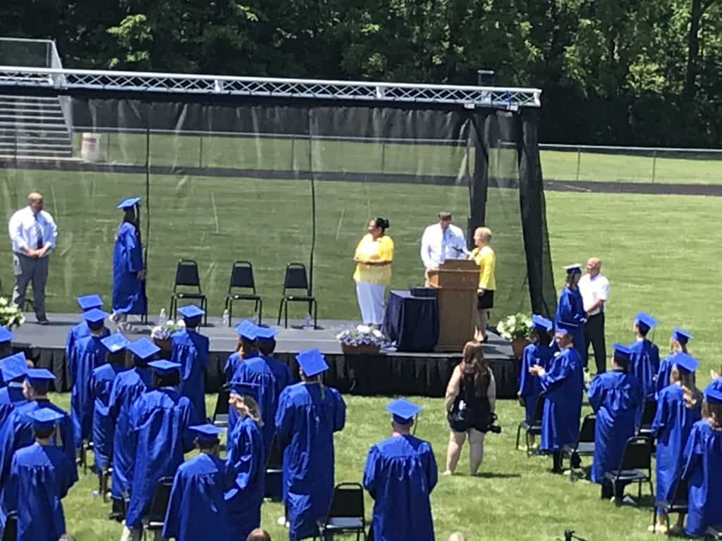 Peyton's Graduation, wow I am old. 65
