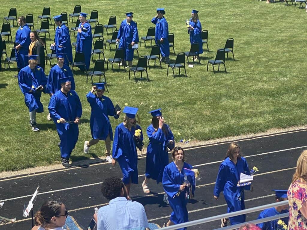Peyton's Graduation, wow I am old. 8