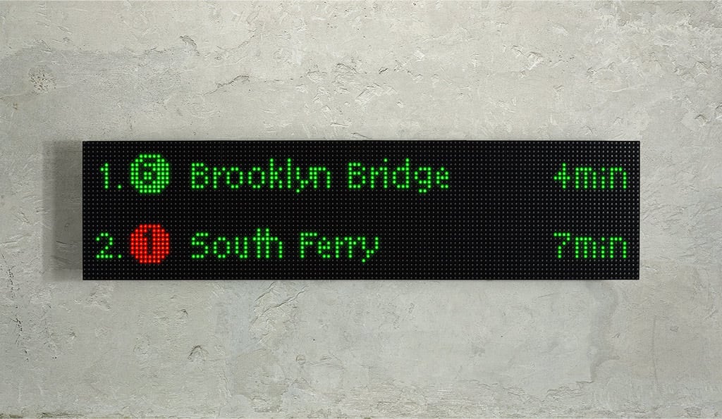 NYC Train Sign